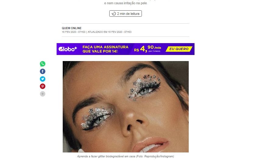 Aprenda a fazer glitter biodegradável com água de legumes e mica natural